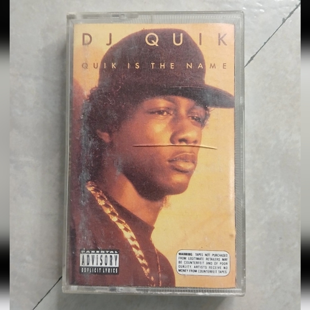DJ QUIK - Quik is The Name (Audio Cassette Tape)